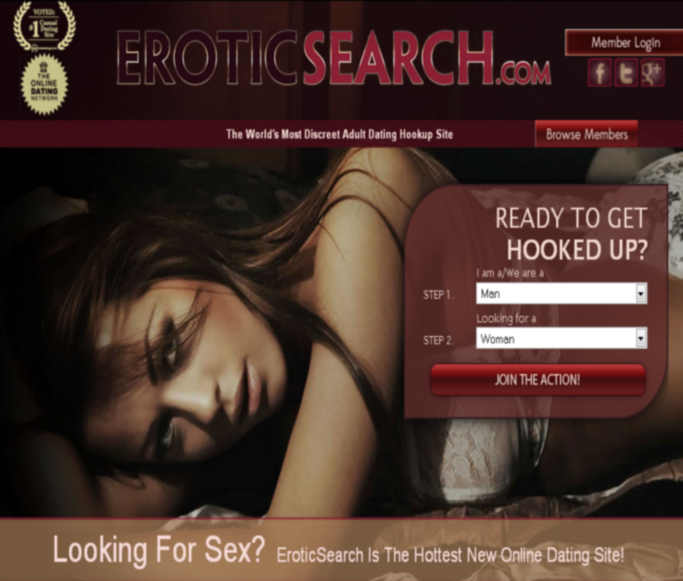 Eroticsearch Homepage