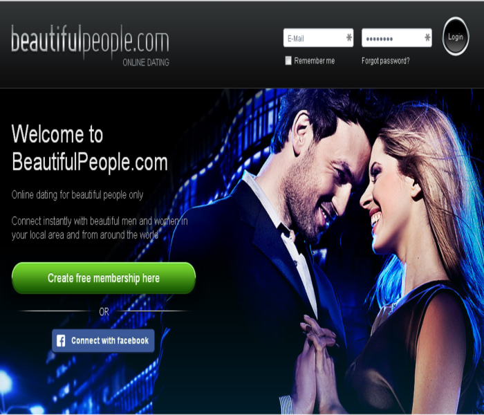 beautifulpeople homepage